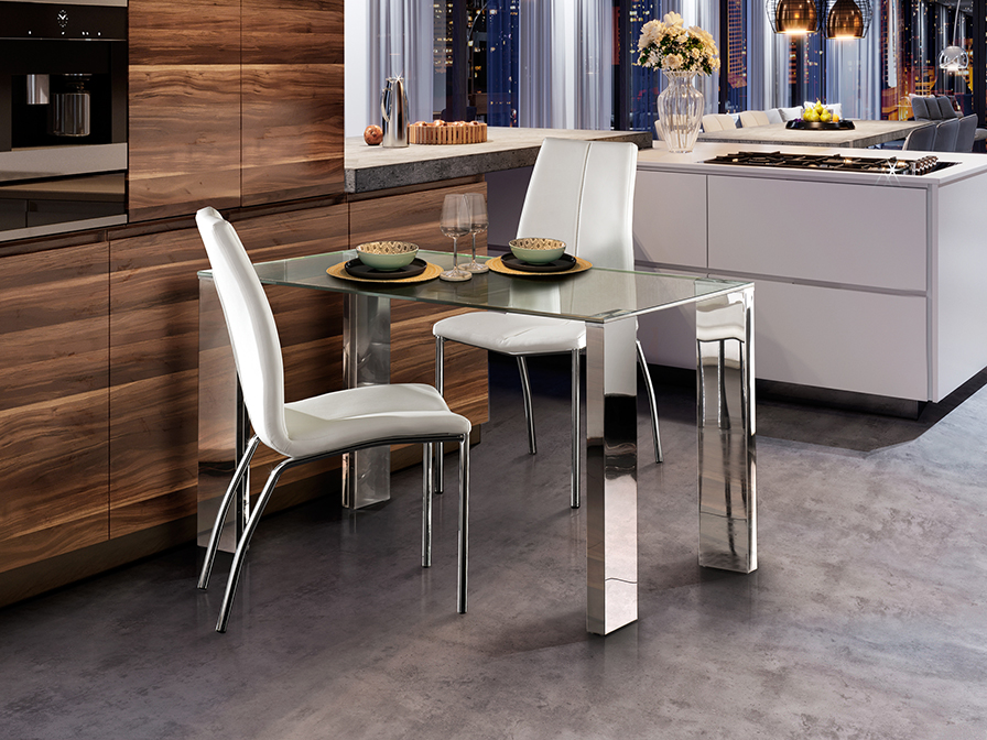 Schuller Furniture and decoration Dining tables Malibú 876873 2085 ·MALIBU· DINING TABLE, STEEL